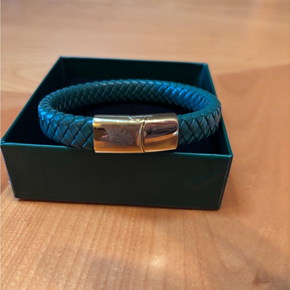 Green and Gold Bracelet